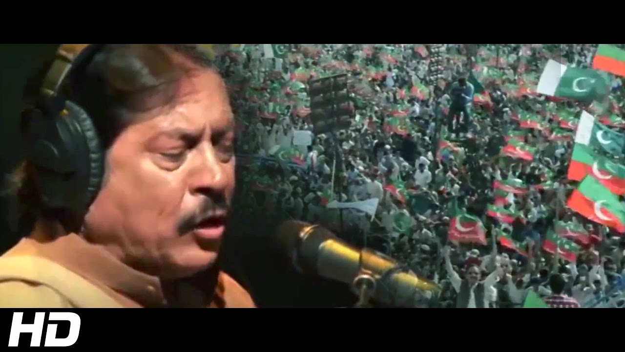 BANAY GA NAYA PAKISTAN PTI SONG   ATTA ULLAH KHAN ESAKHELVI   OFFICIAL VIDEO   ATTAULLAH KHAN