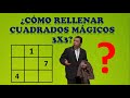CÓMO RELLENAR CUADRADOS MAGICOS 3X3 - TRUCO FÁCIL Y PRÁCTICO