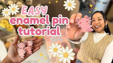 How I Design, Order, and Package Enamel Pins for My Small Business 💖✨ (ft. GSJJ! )