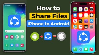 Share Photos, Videos, Files from iPhone to android | Transfer Photos, Videos, Files Android/iPhone