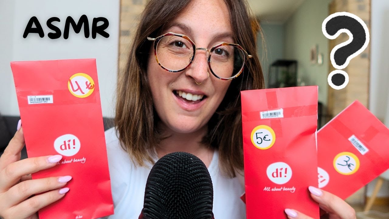 ASMR - OUVERTURE DE 4 SACS SURPRISE 👀 (de chez di)