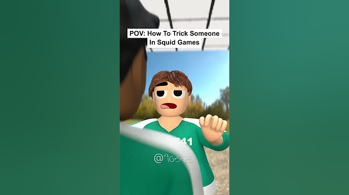 POV: How To Trick Someone In Squid Games