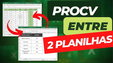 Como Fazer ProcV entre Duas Planilhas no Excel na prática