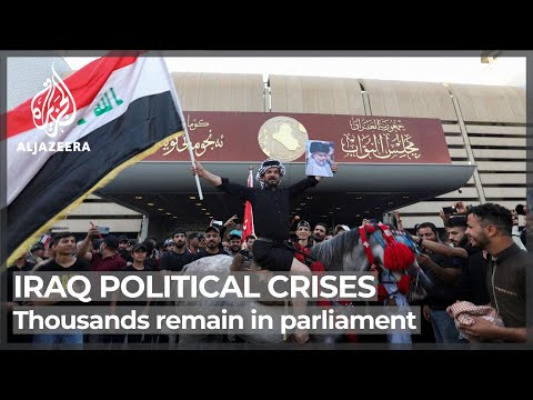 Al Jazeera English TV Commercial Tensions soar as rival protests take place near Iraqi parliament