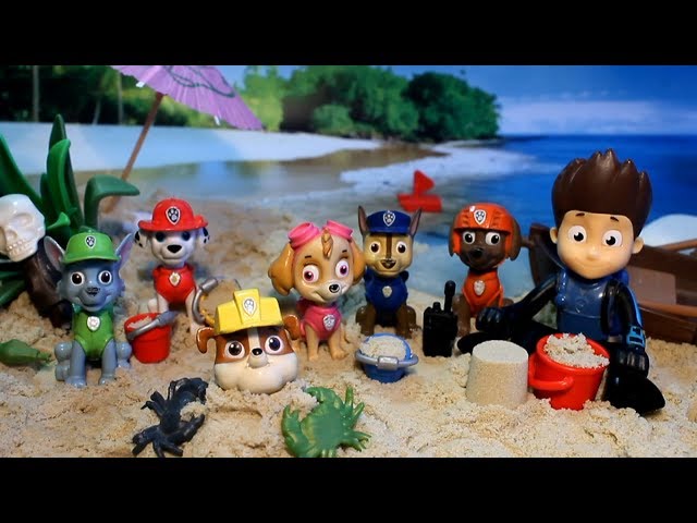 Paw Patrol buscando a Ryder! Máster Pum Pum. Videos de juguetes para niños  de la Patrulla Canina 