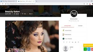 Virtual tour of Downtown Business Directory Wordpress Theme
