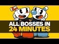 All Cuphead Bosses Defeated In 24 Minute Speedrun