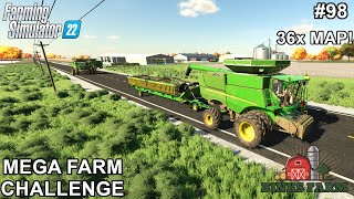 MOVING ONTO THE NEXT SOYBEAN FIELD! | Spring Creek, ND | Farming Simulator 22 #98
