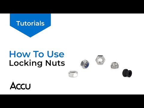 Video: Self-locking Nut: Self-locking Nuts М6 And М8, М10 And М12, Other Sizes, GOST. What It Is? How To Unscrew The Nylon Ring Nut?