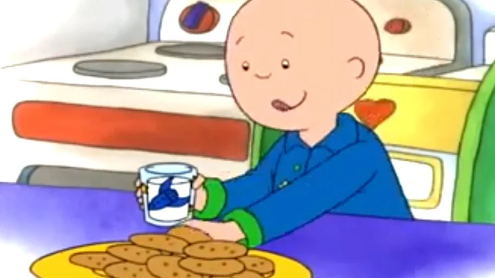 Caillou's Bedtime Snacks | Caillou Cartoon