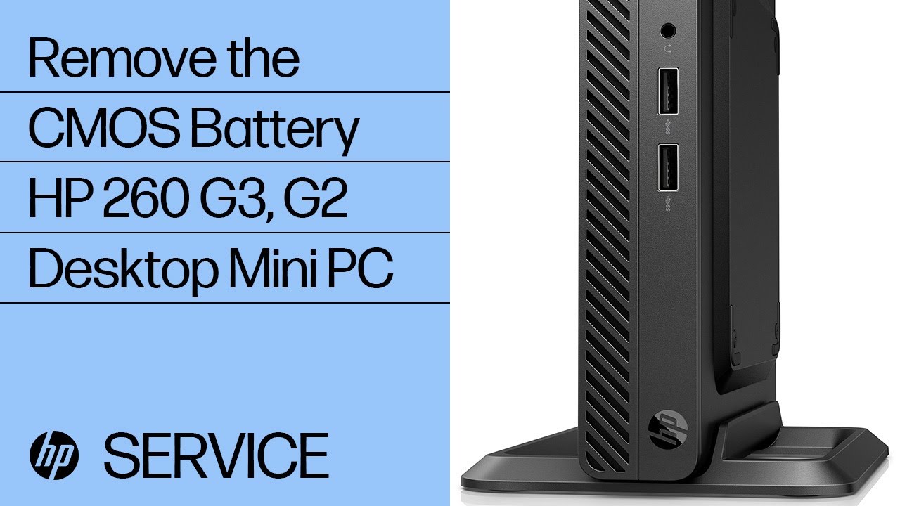 how to change wifi password How to Remove the CMOS Battery | HP 260 G3, G2 Desktop Mini PC