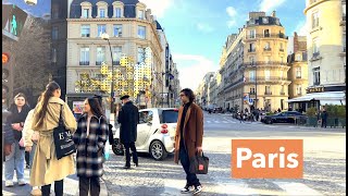 Paris Hdr Walking Tour - March 21, 2023 - Avenue Montaigne, Pont Alexandre Iii - 4K Hdr 60 Fps
