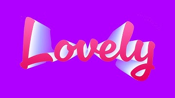 Photopea Tutorial   - 3D Text Effect using Stylize  Wind Filter