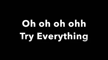 Try Everything - Shakira - Lyrics | From Zootopia