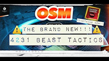 THE "BRAND NEW" 4231 BEAST TACTICS!!!!!