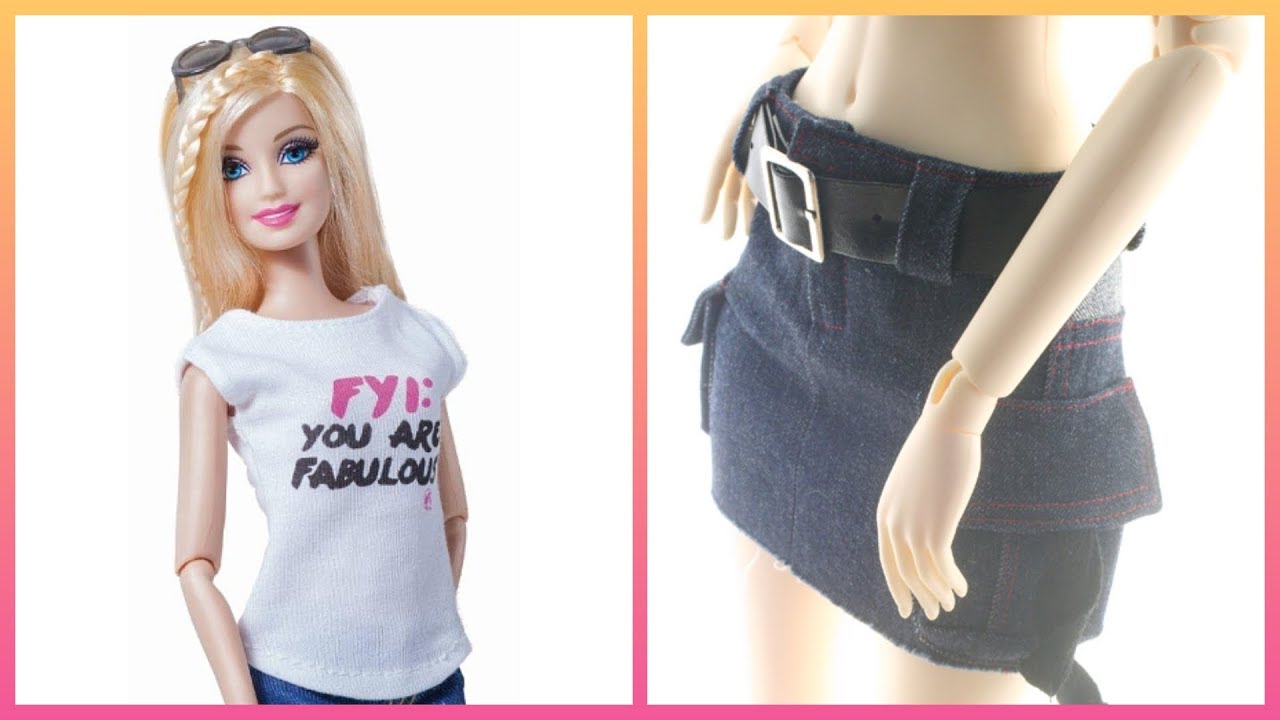 t shirt for barbie doll