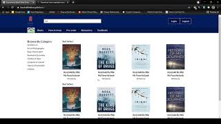Ecommerce Web page | Book Store