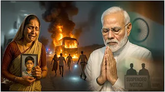 🌙 Diwali Turns Dark: Jaisalmer–Jodhpur Bus Fire Shocks the Nation