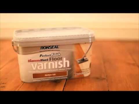 How To Varnish A Wooden Floor 5x Faster With Ronseal Perfect