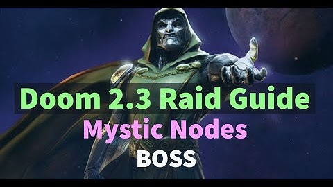 Doom 2.3 Raid Guide | Mystic Boss Node | Dark Dimension 5 Gear | Marvel Strike Force - Free to Play