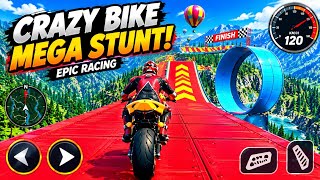 Spider-Man Crazy Bike Stunt 😱🔥 Insane Ramp Jump | Bike Racing Gameplay screenshot 2