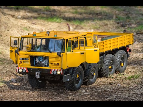 Tatra 813 Kolos 8x8 - Cross RC DC8  - presentation RC scale truck