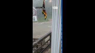 Serious flooding in Dubuque Thursday after storms roll across Iowa.