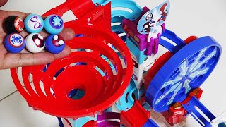 Marble Run Race ☆ Roller Coaster Marble Rush Marvel Course [VTech]