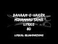 【﻿Ｍｕｈａｍｍａｄ　Ｓａｍｉｅ　－　Ｂａｎｄａａｍ　ｅ　Ｈａｉｄｅｒ　֍　８Ｄ　֍　  محمد　سمیع　-　بنام　حیدر 】