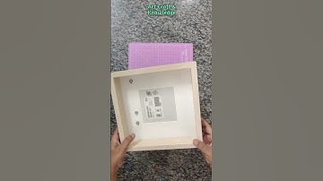 IKEA SANNAHED Photo Frame Shadow Box 25x25 unboxing | IKEA Bangalore Bengaluru | IKEA India #shorts