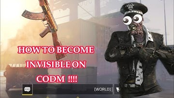 HOW TO GET INVISIBLE CODM GLITCH !