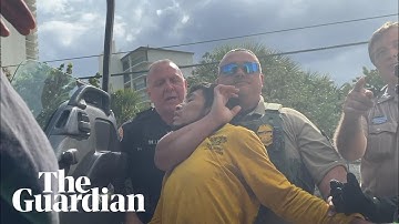 Thumbnail of 'You’ve got no rights’: teenage US citizen records violent arrest by immigration officers