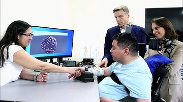 Quadriplegic man regains movement with new surgery and A.I.