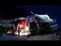 Schwerer Unfall auf der A3 - 7 LKW´s und ein PKW - Zwei Tote 13.03.2013