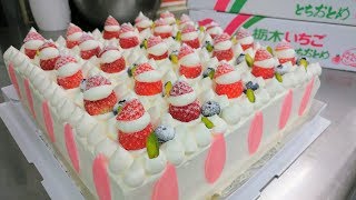 四角いデコレーションケーキの作り方　誕生日ケーキ ｜ビルソンローラーズ