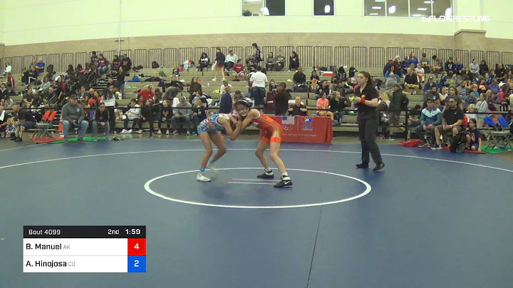 85 Lbs Semifinal Belicia Manuel Team Alaska Vs Ama...