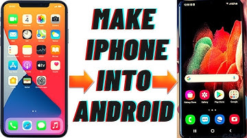 Turn Your iPhone into an Android | Install Android on IOS 14 (2021)