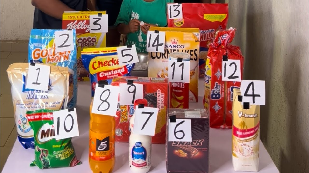 PICK A NUMBER ON THE ITEMS & WIN THE PRIZES GAME - THE BEST INTERESTING AND ENTERTAINING FAMILY GAME