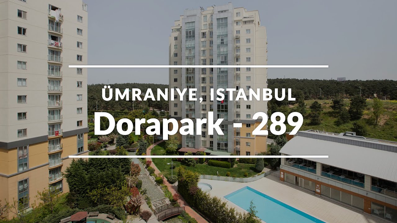 Apartment Tour in Istanbul | Dorapark Furnished Apartments in Umraniye -  YouTube