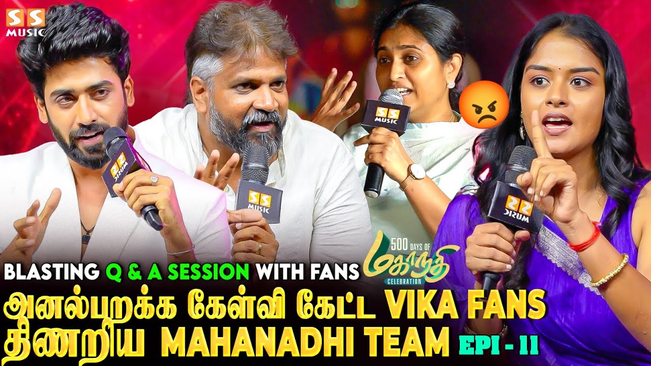 Vika-வ விட Nika தான் Best-ன்னு சொன்னா Vika Fans என் Full Family-அ திட்றாங்க! Q&A With Mahanadhi Fans