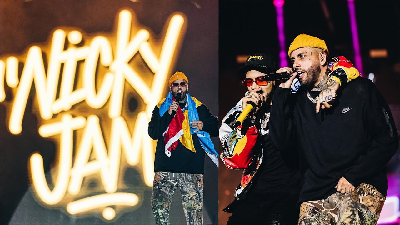 NICKY JAM & ANUEL AA BEST CONCERT OF THE YEAR VIBRA URBANA 2022