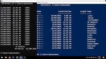 الفرق بين cmd and powershell