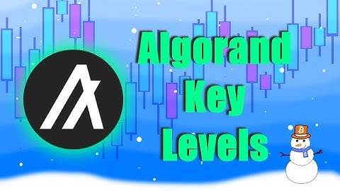 ALGORAND KEY LEVELS TO WATCH! ALGO MARKET ANAYLSIS!