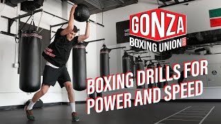 Boxing power and speed exercises part 2
