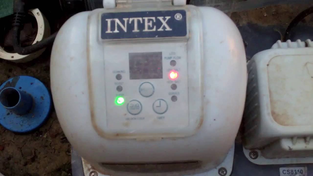 Intex Chlorinator 4500 L/H Pompe à eau salée système 28674 