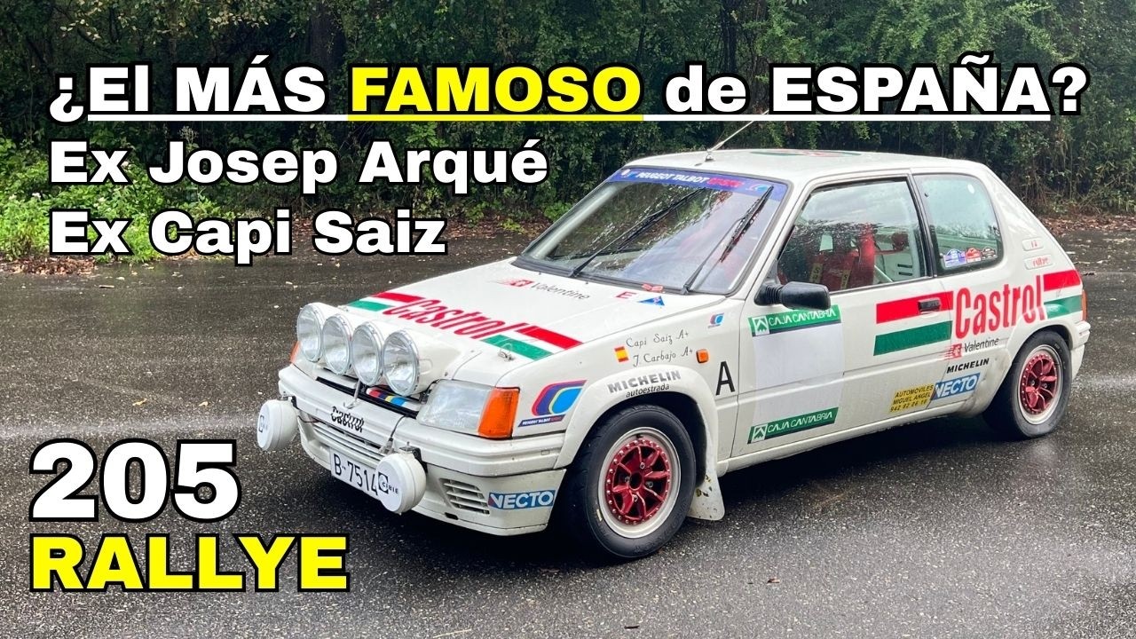 ¿El PEUGEOT 205 RALLYE + FAMOSO de ESPAÑA?