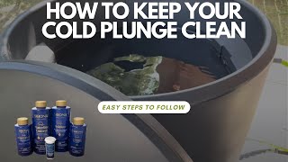 How To Keep Your Cold Plunge Water Clean (Super Easy)