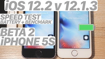 iOS 12.2 BETA 2 vs. iOS 12.1.3 SPEED Test + BATTERY + BENCHMARK! (iPHONE 5S) Is iOS 12.2 Faster?