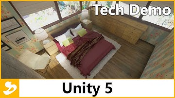 Unity 5 - Bedroom Tech Demo [60 FPS, FullHD]