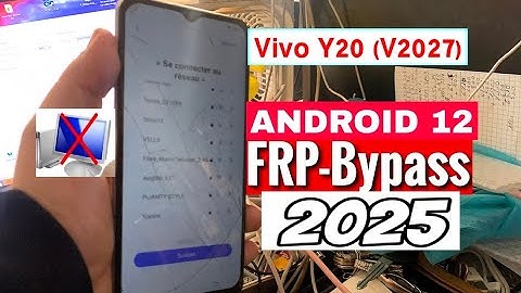NO PC 2025 VIVO Y20 FRP BYPASS ANDROID 12 || VIVO ( V2027 ) FRP UNLOCK 100% WORKING |\ NEW UPDATE